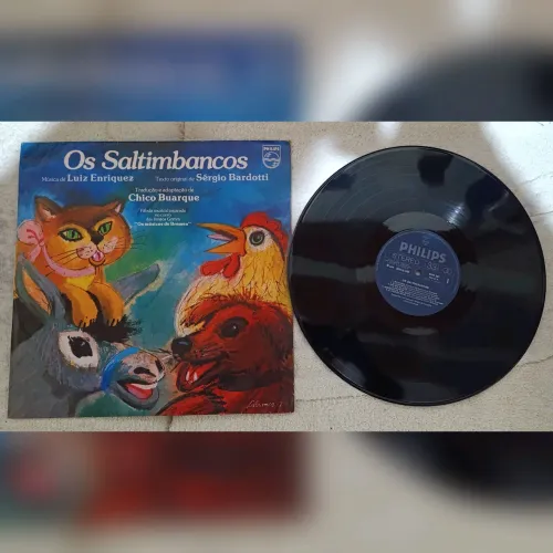 Vinil Os Saltimbancos original de 1977