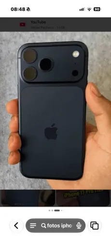 iPhone pro 17 azul 256 gigas bateria 99%5500,00