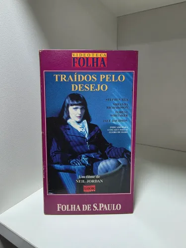 FITA VHS (CASSETE) TRAIDOS PELO DESEJO