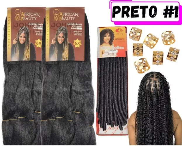 Kit para tranças