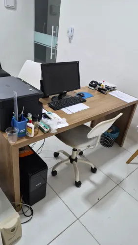 Mesa de Escrivaninha Grande para Escritório para Computador/Notebook
