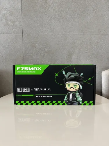 AULA F75 MAX Rosa - Teclado Mecânico