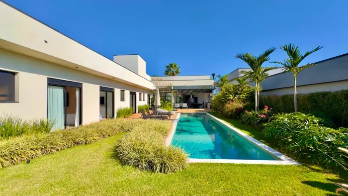 Casa com 5 dormitórios para alugar, 388 m² por R$ 29.228,72/mês - Condomínio Fazenda Alvor