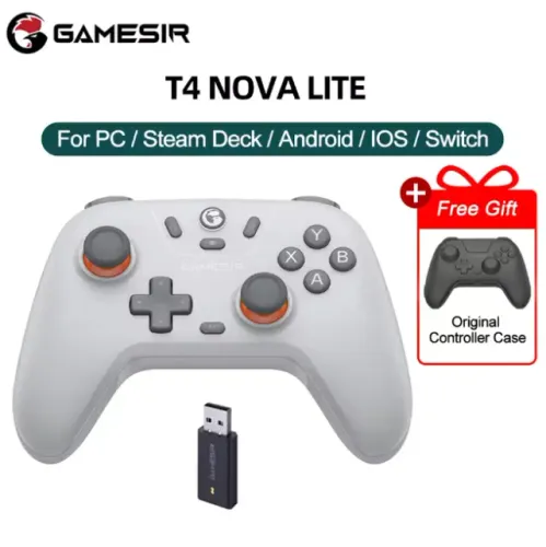 Controle/Manete/Joystick Gamesir T4 Nova Lite Wireless (Sem Fio)