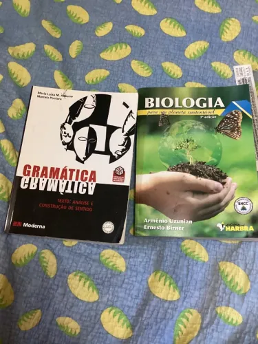 Livro gramática e biologia para um planeta sustentável- 2° edição