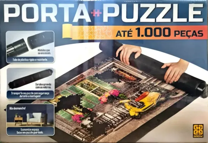 Porta Puzzle Grow até 1000 peças lacrado