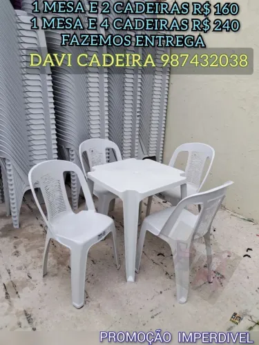 MESA A VENDA, COM CADEIRA KDMDMD MDMDMD