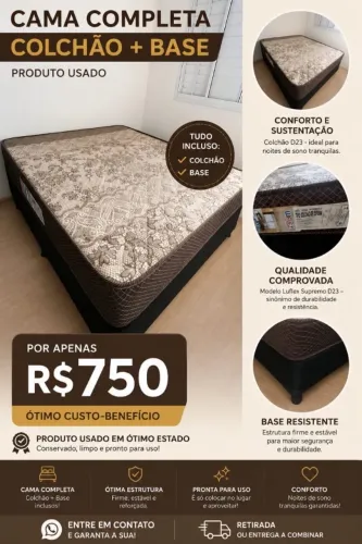 Cama box de casal