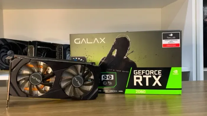 RTX 2060 6GB GALAX (PEGO SUA PLACA DE VIDEO NA TROCA)