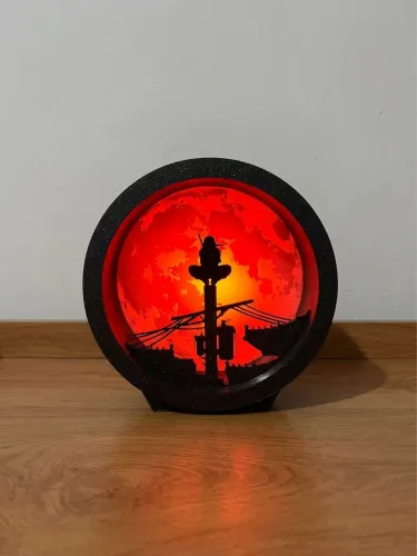 Luminária do Itachi Uchiha