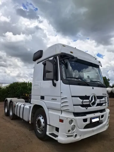 MERCEDES BENZ ACTROS 2651 S 6X4 CAVALO TRAÇADO ANO 2018 MODELO 2019