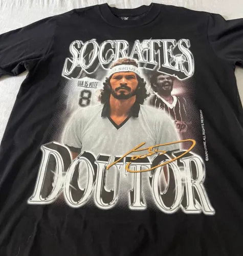 Camiseta doutor Sócrates Corinthians