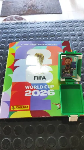 Album da copa 2026 62% completo (acompanha algumas repetidas)