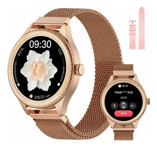 Smartwatch Peje Watch ZW06 Rose Gold - Lindo, Novo na Caixa!