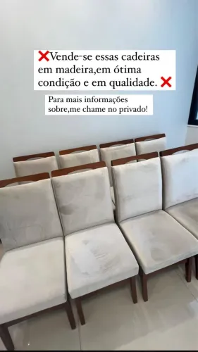 Vende-se cadeiras 