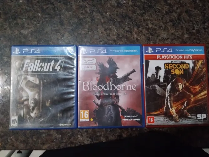 JOGOS DE PS4 *OLHAR DESCRIÇÃO!!!*
