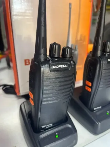 Par Radio Comunicador Walkie Talkie Baofeng Bf-777s Uhf Original 16 Canais