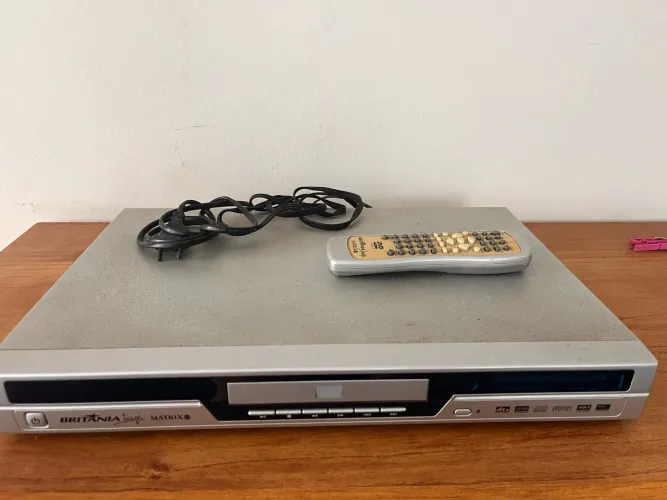 aparelho dvd player britania 