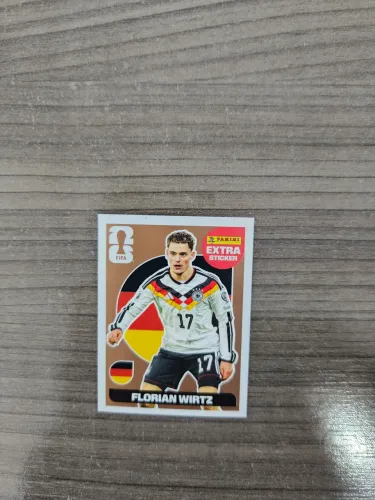 FIGURINHA EXTRA STICKER FLORIAN WIRTZ - COPA DO MUNDO FIFA 2026