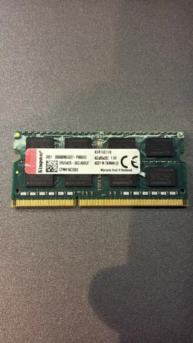 Memória Kingston DDR3 SO-DIMM- 8Gb 1600MHZ -Notebook