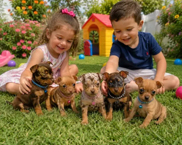 Filhotinhos Pinscher/Pincher Corajosos de Raça Macho e Fêmea com Garantias