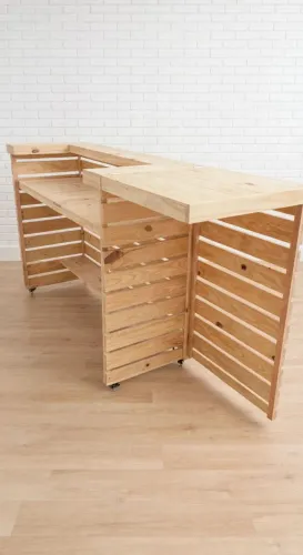 Balcão 1.90m com porta de passagem