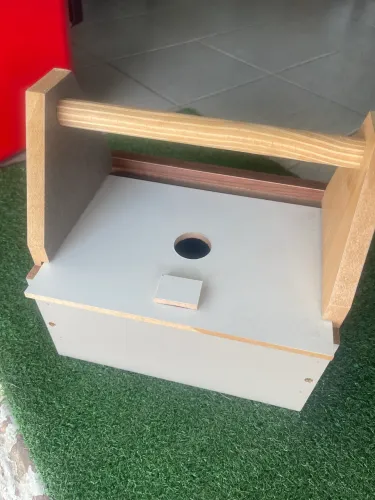 Caixote de colocar minhoca para pesca