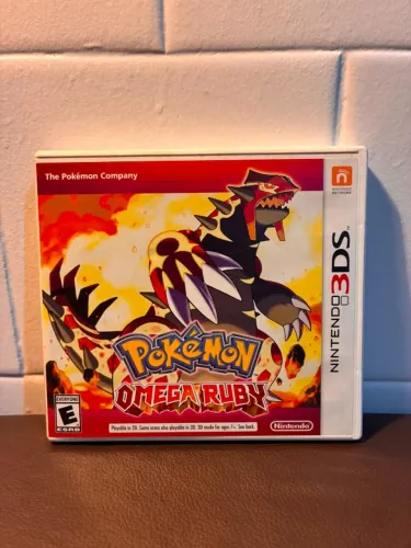 Pokemon Omega Ruby Nintendo 3DS CIB Completo Impecável