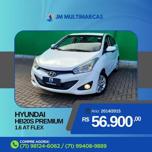 Hyundai HB20S Premium 1.6 Flex 16V Aut. 4P 2015