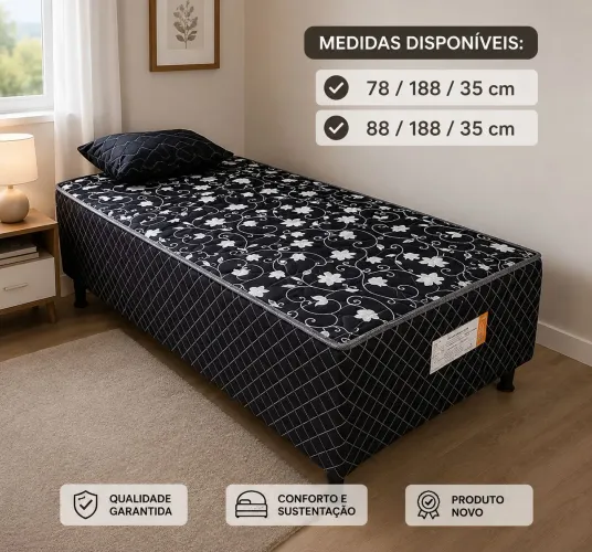 Cama box básica solteiro D28