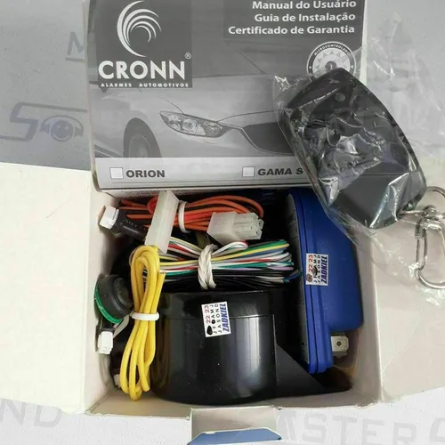 Alarme. Cronn Gamast. Com um (1) controle. Garantia de um (1) ano. Novo. Instalado.
