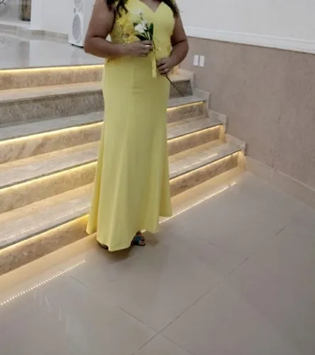 Vestido Madrinha veste manequim 46 a 50 FORMATURA CASAMENTO