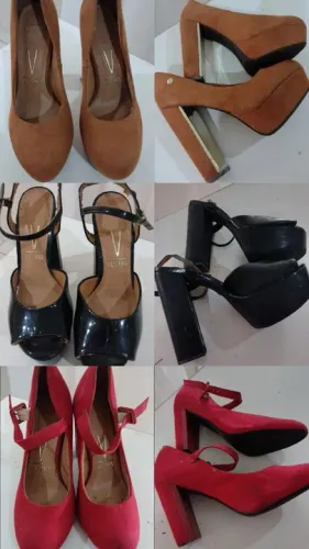 SAPATOS / SALTOS VIZZANO USADO TAMANHO 37