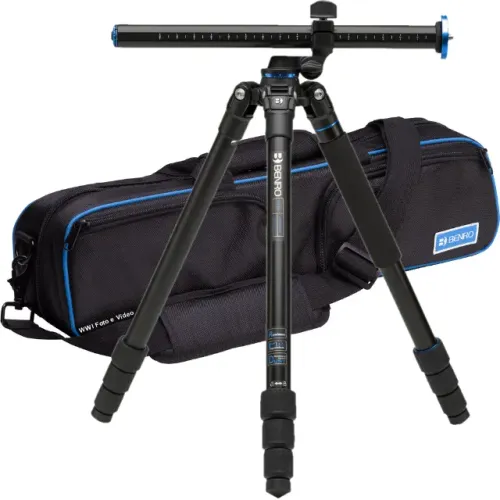 Tripé Profissional Benro Foto E Vídeo Goplus Fgp28a P/14kg