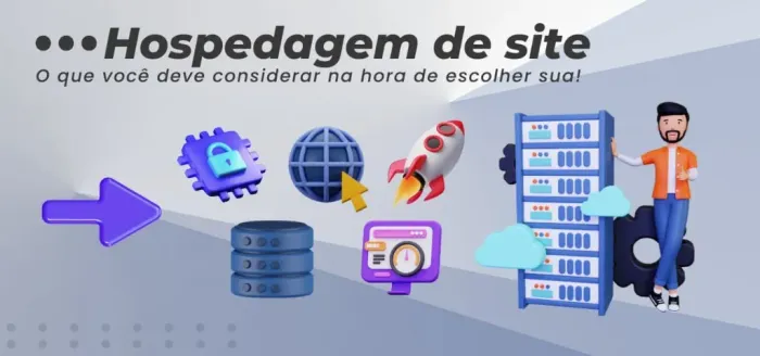 Hospedagem profissional para sites. Temos a configuração que você precisa
