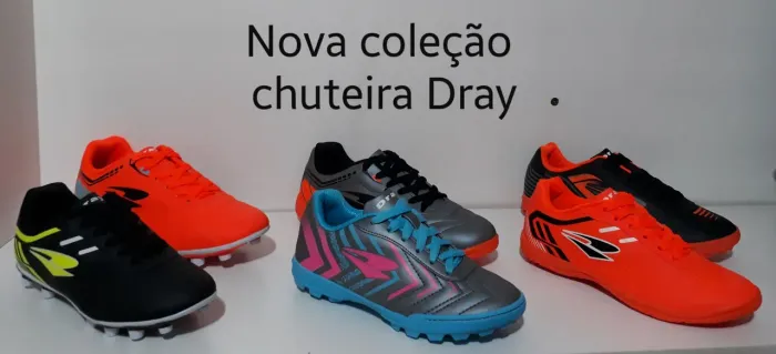 Chuteira dray é ibal vários modelos e cores 29/30/31/32/33/34/35/36/37/38/39/40/41/42/43/4
