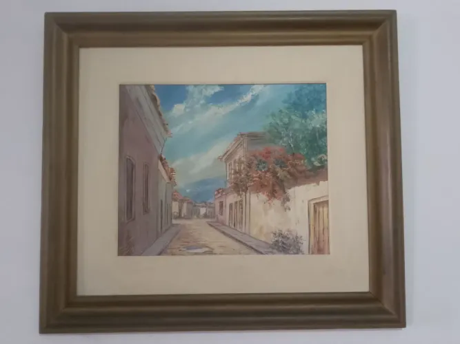 Quadro Pintura a Óleo sobre Tela