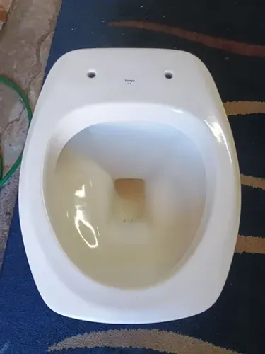 Vaso INCEPA  QUADRADO semi novo convencional branco Marfim 