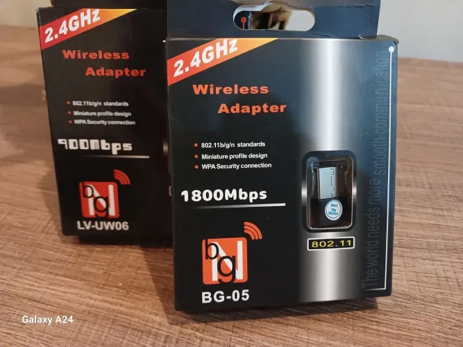 Frete grátis/Adaptador wireless USB 2.4ghz