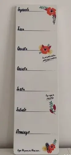 Painel metálico para ímã