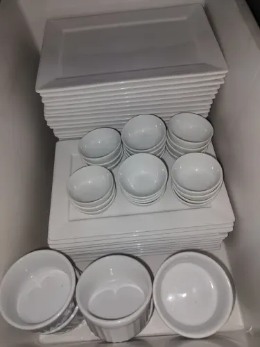 Prato / pratinho de sobremesa 19cm para restaurante ou casa