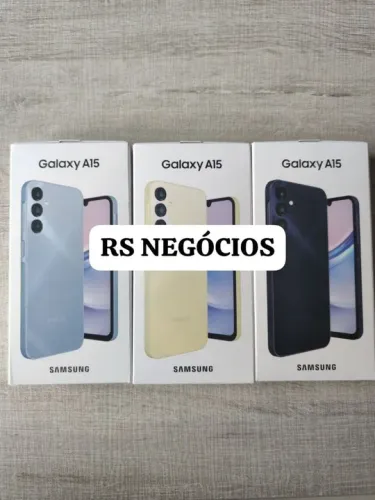 Samsung A15 4G 128gb, Lacrado + NF (Até 12x)