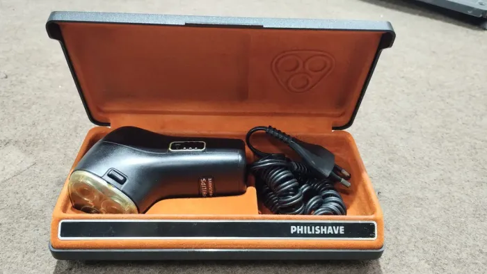Barbeador Elétrico Philips Philishave Vintage