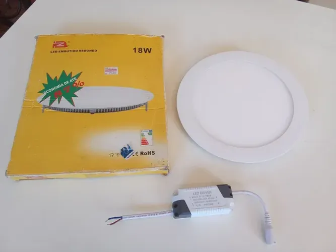 Led Embutido 18 W Novo