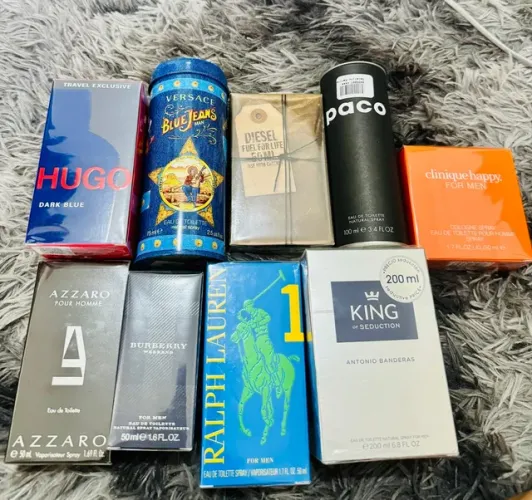 Perfumes importados lacrados originais pra vender logo