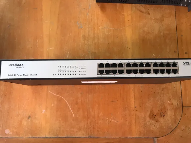 Switch Intelbras 24 Portas Gigabit