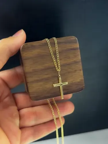 Corrente masculina de ouro18k