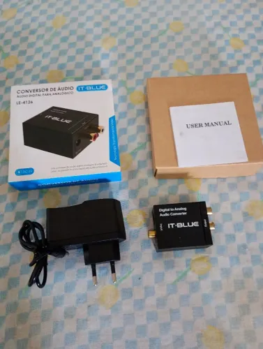 Conversor de Áudio Digital para Analógico IT-BLUE LE-4126