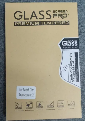 Película premium 9H Glass Screen Pro para nintendo Switch OLED