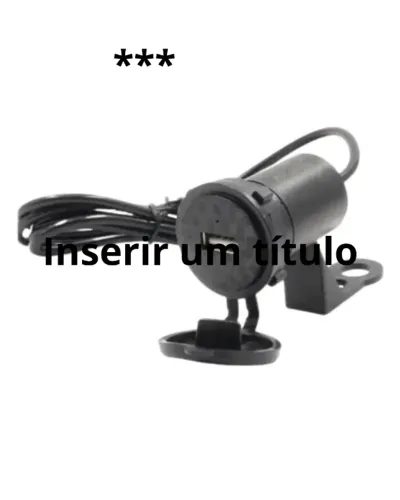 Carregador Usb 5V para Moto Knup - KP-MT05